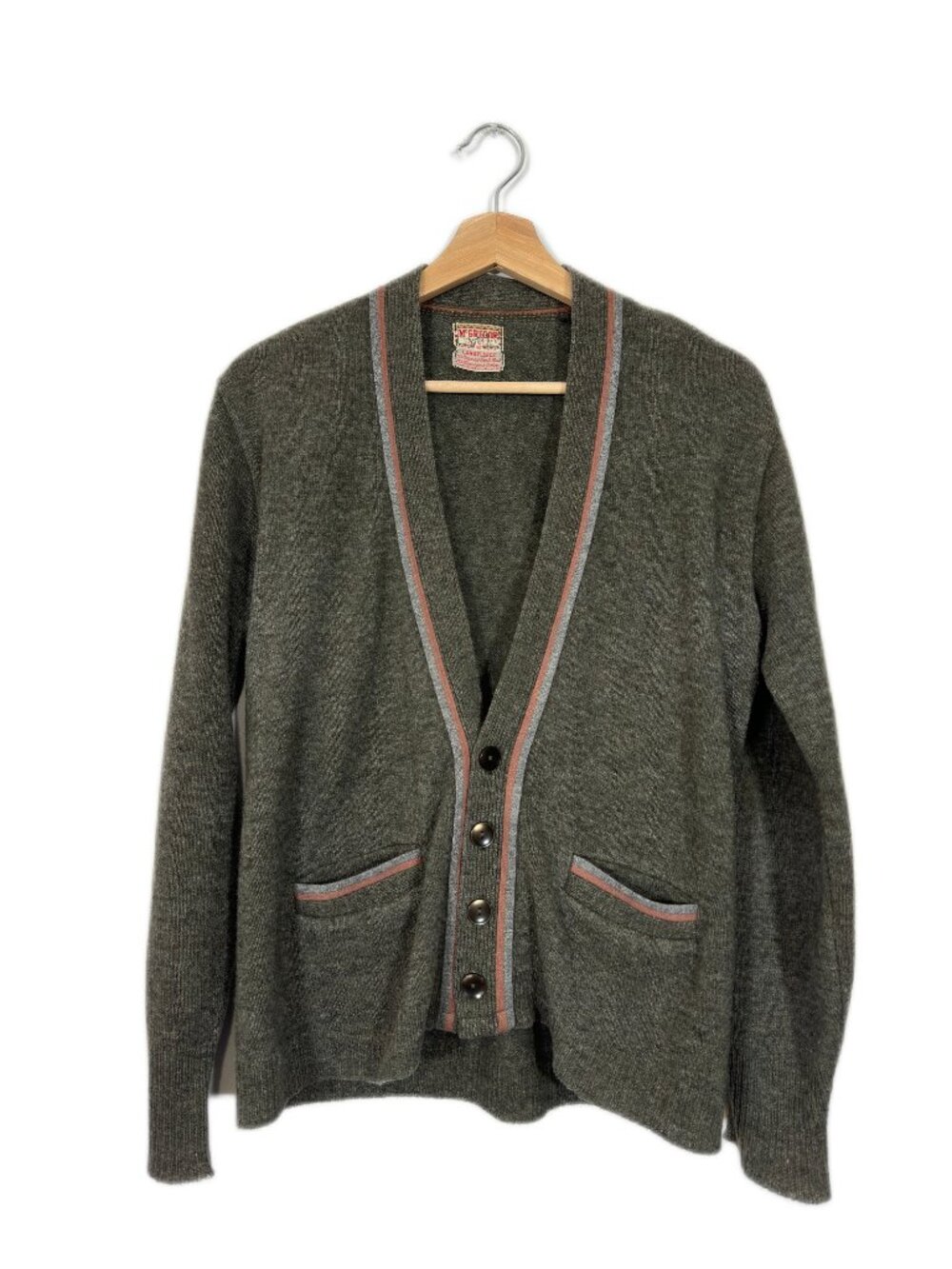 McGregor Men's Lambswool Blend Sweater 40 Medium Preppy Casual Collegiate VTG 60